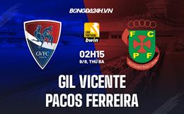 Nhận định Gil Vicente vs Pacos Ferreira 2h15 ngày 9/8 (VĐQG Bồ Đào Nha 2022/23)