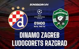 Nhận định Dinamo Zagreb vs Ludogorets 1h00 ngày 10/8 (Champions League 2022/23)