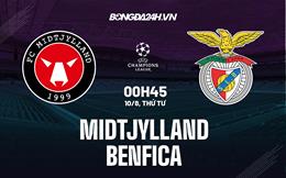 Nhận định,  Midtjylland vs Benfica 0h45 ngày 10/8 (Champions League 2022/23)