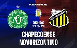 Nhận định Chapecoense vs Novorizontino 5h00 ngày 11/8 (Hạng 2 Brazil 2022)
