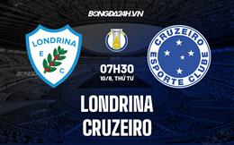 Nhận định Londrina vs Cruzeiro 7h30 ngày 10/8 (Hạng 2 Brazil 2022)