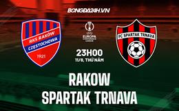 Nhận định Rakow vs Spartak Trnava 23h00 ngày 11/8 (Europa Conference League 2022/23)