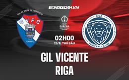 Nhận định bóng đá Gil Vicente vs Riga 2h00 ngày 12/8 (Europa Conference League 2022/23)