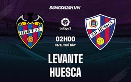 Nhận định Levante vs Huesca 2h00 ngày 13/8 (Hạng 2 Tây Ban Nha 2022/23)