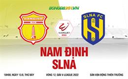 Siêu phẩm sút xa giúp SLNA đánh bại Nam Định tại Thiên Trường