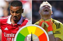 Chấm điểm các cầu thủ Arsenal trước Leicester: Jesus xuất sắc nhất