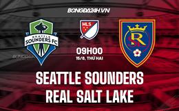 Nhận định Seattle Sounders vs Real Salt Lake 9h00 ngày 15/8 (Nhà nghề Mỹ 2022)