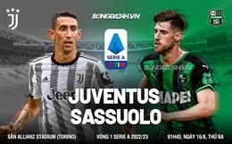 Nhận định Juventus vs Sassuolo (01h45 ngày 16/8): Không hề dễ dàng