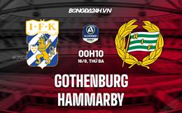 Nhận định Gothenburg vs Hammarby 0h10 ngày 16/8 (VĐQG Thụy Điển 2022)