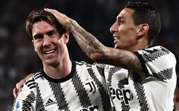 Juventus thăng hoa với cặp song sát Di Maria - Vlahovic