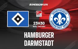 Nhận định, dự đoán Hamburger vs Darmstadt 23h30 ngày 19/8 (Hạng 2 Đức 2022/23)