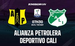 Nhận định Alianza Petrolera vs Deportivo Cali 7h30 ngày 20/8 (VĐQG Colombia 2022)