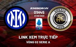 Link xem trực tiếp Inter Milan vs Spezia ngày 21/8 (Serie A 2022/23) ở đâu?