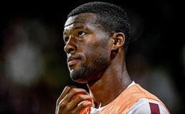 Wijnaldum gãy chân ở AS Roma