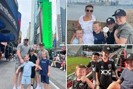 Vợ chồng Wayne Rooney đoàn tụ trên đất Mỹ