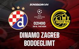 Nhận định Dinamo Zagreb vs Bodo Glimt 2h00 ngày 25/8 (Champions League 2022/23)