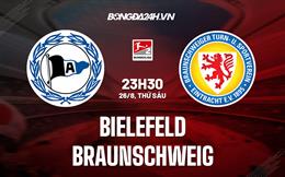 Nhận định bóng đá Bielefeld vs Braunschweig 23h30 ngày 26/8 (Hạng 2 Đức 2022/23)