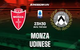 Nhận định,  Monza vs Udinese 23h30 ngày 26/8 (Serie A 2022/23)