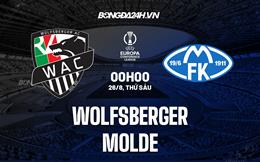 Nhận định Wolfsberger vs Molde 0h00 ngày 26/8 (Europa Conference League 2022/23)