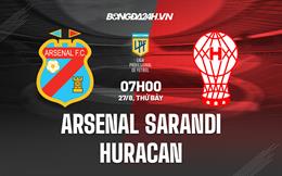 Nhận định Arsenal Sarandi vs Huracan 7h00 ngày 27/8 (VĐQG Argentina 2022)