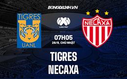 Nhận định bóng đá Tigres vs Necaxa 7h05 ngày 28/8 (VĐQG Mexico 2022)