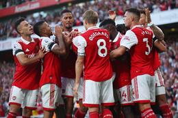 Duy nhất Arsenal toàn thắng ở Premier League, Bundesliga và Ligue 1