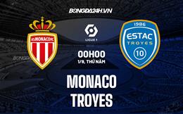 Nhận định bóng đá Monaco vs Troyes 0h00 ngày 1/9 (VĐQG Pháp 2022/23)