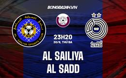 Nhận định Al Sailiya vs Al Sadd 23h20 ngày 30/8 (VĐQG Qatar 2022/23)