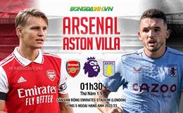 Nhận định Arsenal vs Aston Villa (01h30 ngày 1/9): Đến lúc Arteta phải trổ tài