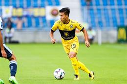 Quang Hải ra sân ngày càng ít ở Pau FC 