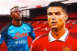 Fabrizio Romano tiết lộ vụ hoán đổi giữa Ronaldo và Osimhen