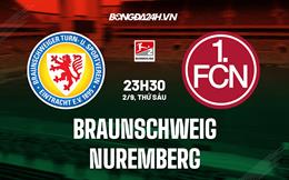 Nhận định,  Braunschweig vs Nuremberg 23h30 ngày 2/9 (Hạng 2 Đức 2022/23)