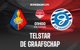Nhận định Telstar vs De Graafschap 01h00 ngày 2/9 (Hạng 2 Hà Lan 2022)