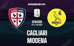Nhận định,  Cagliari vs Modena 1h30 ngày 3/9 (Hạng 2 Italia 2022/23)