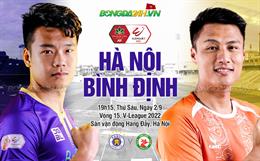 Video tổng hợp: Hà Nội 0-3 Bình Định (Vòng 15 V.League 2022)