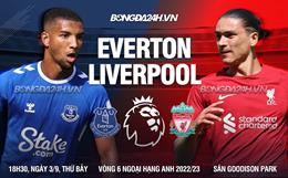 Thi nhau bỏ lỡ, Liverpool và Everton chia điểm trong trận derby Merseyside rực lửa