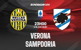 Nhận định,  Verona vs Sampdoria 23h00 ngày 4/9 (Serie A 2022/23)