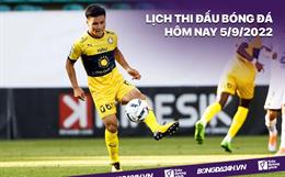 Lịch thi đấu bóng đá hôm nay 5/9/2022: Pau vs Saint-Etienne