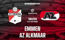 Nhận định, dự đoán Emmen vs AZ Alkmaar 19h30 ngày 4/9 (VĐQG Hà Lan 2022/23)