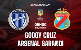 Nhận định Godoy Cruz vs Arsenal Sarandi 5h00 ngày 6/9 (VĐQG Argentina 2022)