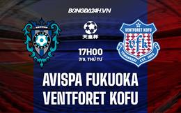 Nhận định Avispa Fukuoka vs Ventforet Kofu 17h00 ngày 7/9 (Cúp Nhật Hoàng 2022)