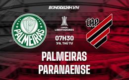 Nhận định bóng đá Palmeiras vs Paranaense 7h30 ngày 7/9 (Copa Libertadores 2022)