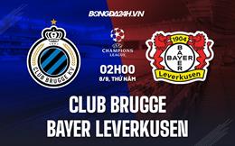 Nhận định,  Club Brugge vs Leverkusen 2h00 ngày 8/9 (Champions League 2022/23)