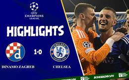 Video Dinamo Zagreb vs Chelsea: Địa chấn đầu tiên