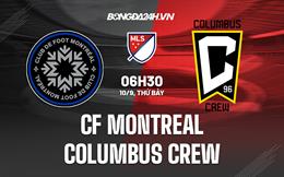 Nhận định CF Montreal vs Columbus Crew 6h30 ngày 10/9 (Nhà nghề Mỹ 2022)