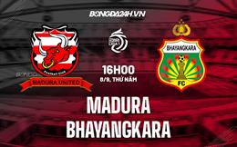 Nhận định,  Madura vs Bhayangkara 16h00 ngày 8/9 (VĐQG Indonesia 2022/23)