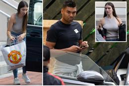 Casemiro và vợ dọn đến nơi ở mới