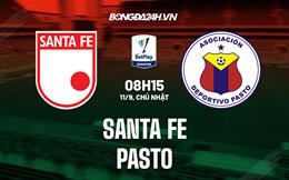 Nhận định, dự đoán Santa Fe vs Pasto 8h15 ngày 11/9 (VĐQG Colombia 2022)