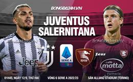 Nhận định Juventus vs Salernitana (01h45 ngày 12/9): Đứng dậy sau cú vấp