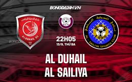 Nhận định,  Al Duhail vs Al Sailiya 22h05 ngày 13/9 (VĐQG Qatar 2022/23)